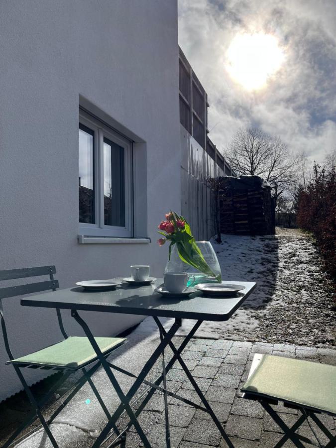 Moderne Ferienwohnung zum Wohlfühlen Lindenberg im Allgäu Exterior foto
